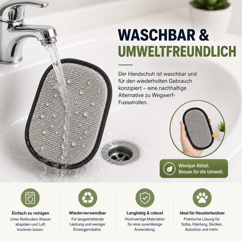 PawSwipe™ Tierhaar-Entferner Handschuh