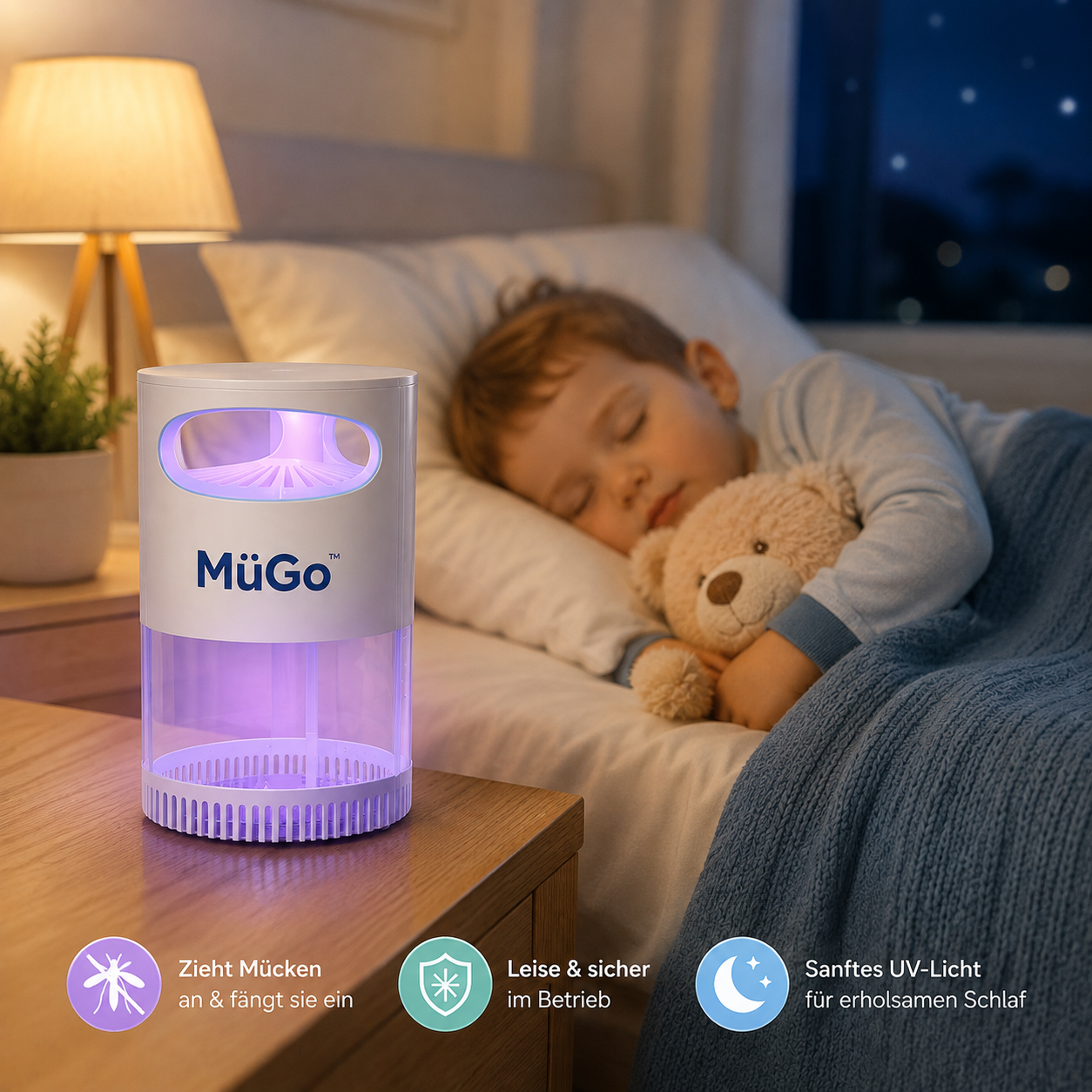 MüGo™ – Leiser Mückenschutz fürs Kinderzimmer