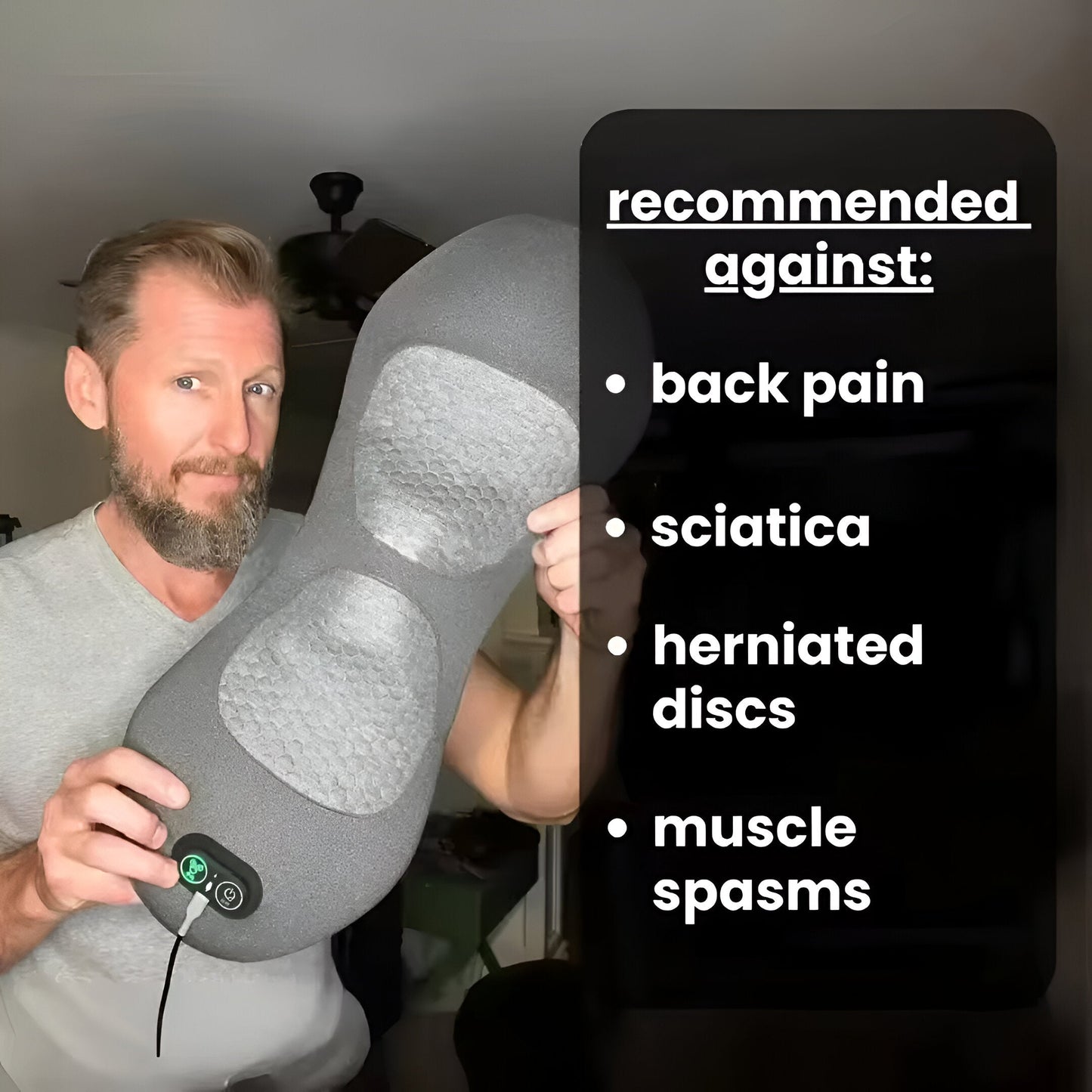 Evirosa™ TripleCare 3-in-1 Back Massager